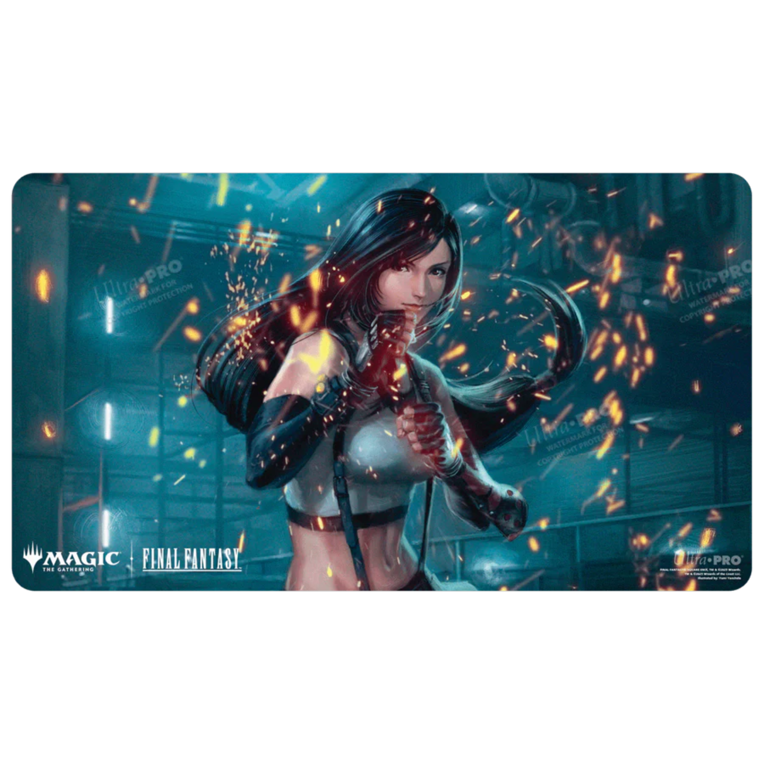 Magic: The Gathering®—FINAL FANTASY™ Tifa, Martial Artist Playmat